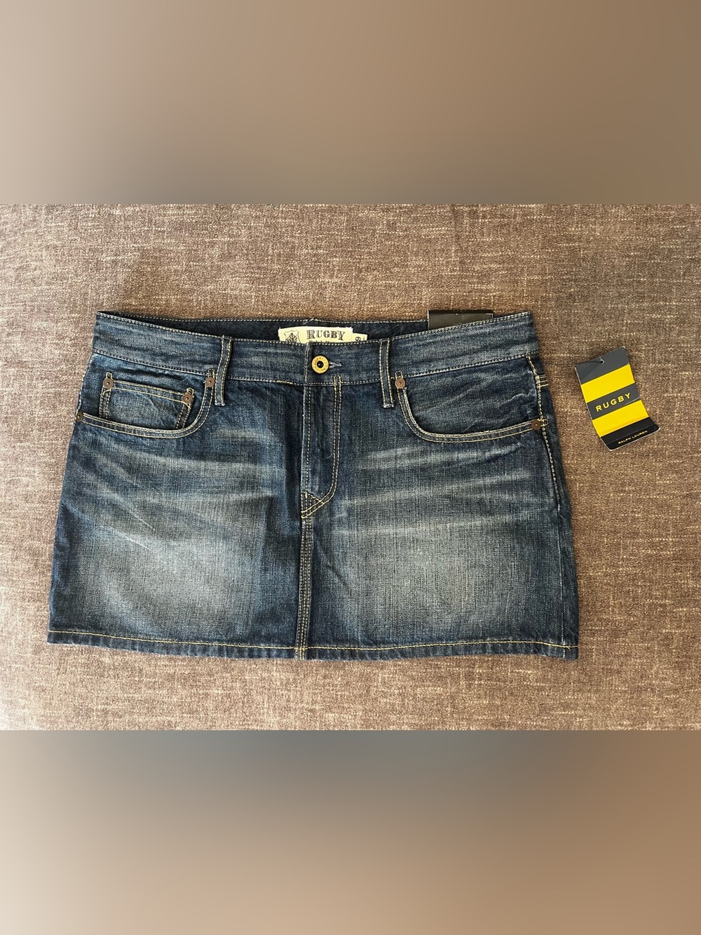 Rugby Ralph Lauren Mini Essentials Denim Skirt